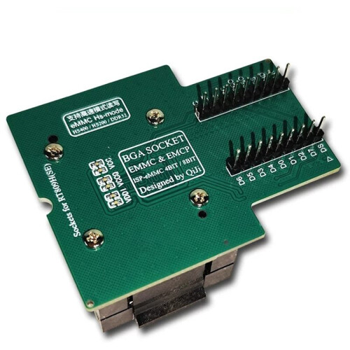 EMMC Conversion Adapter, BGA254 EMCP Adapter, Only for RT809H/RT809HSE Programmer BGA Probe Holders Sockets Repair Tool