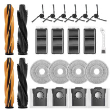 Vervangingsonderdelen voor X50/ L50/L60 Ultra PE Hoofdborstel Zijfilter Mop Stofzak 23 Stuks