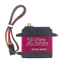 DS3218MG 180 Degree Servo 20KG/0.14sec Metal Gear Digital Servo for 1/8 1/10 1/12 Scale RC Cars Crawler Waterproof