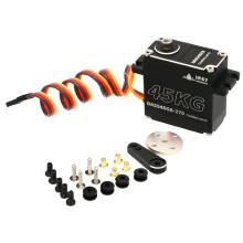 DA5545GS 45KG Servo 180/270/360 Degree Digital Metal Gear Coreless Servo IP67 Waterproof for 1:8/1:10/1:12 RC Car 270