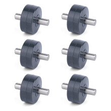 6 Ruedas de Cepillo para Aspiradoras para NV350 NV352 NV355 NV356E NV500 NV501 y Más