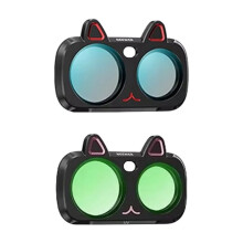 For Ultra Magnetic Cat Ear Lens UV Filter Light Black Mist Cinematic Vlog Camera Filter