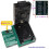 EMMC Conversion Adapter, BGA254 EMCP Adapter, Only for RT809H/RT809HSE Programmer BGA Probe Holders Sockets Repair Tool 4