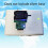 EMMC Conversion Adapter, BGA254 EMCP Adapter, Only for RT809H/RT809HSE Programmer BGA Probe Holders Sockets Repair Tool 3