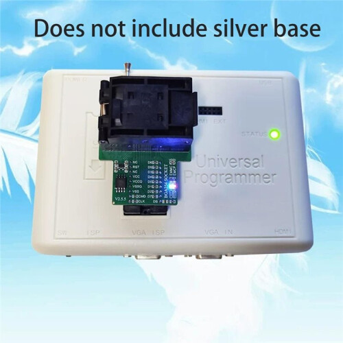 EMMC Conversion Adapter, BGA254 EMCP Adapter, Only for RT809H/RT809HSE Programmer BGA Probe Holders Sockets Repair Tool 2