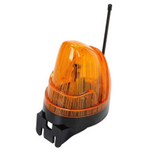 12V-250V Weitbereichs-Warnleuchte, Notfall-Blinkleuchte mit Antenne, Industrie-/Sicherheits-LED-Warnleuchte