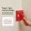 Paint Edger Trimmer with 2 Pads for Walls & Corners,Adjustable Angle Design,Sponge Paint Pad Applicator Red 5
