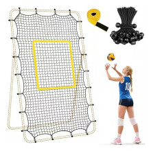 Volleyball Rebounder Net for 7x4ft Volleyball Tennis Rebounder Frame - Weather-Resistant Training Netting Accessory