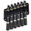 10.5mm Saddle for 6-String Headless Guitar Bridge - Slanted Bridge Tailpiece for Enhanced Tone & Playability 1