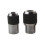 2Pcs Adjustable Tap Socket 3/8" for 6-1/4" & 1/4"-1/2" Taps Low Profile Threading for Hand Ratchets and Wrenches 1