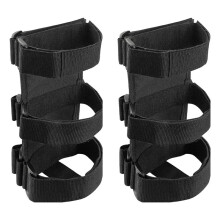 2pcs Roll Bar Fire Extinguisher Holder - Adjustable Mount Strap Car Accessories Fixed Belt