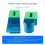 Sewing Machine Desktop Large Capacity Storage Box, Multi Compartment Organizer for Tissue Water Cup Scissors B 4