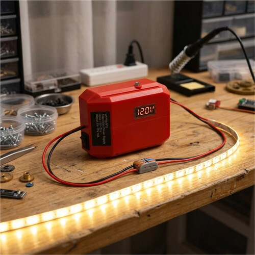 Adjustable Voltage Regulator Power Adapter 18V to 12V Step-Down Converter for  18V Batteries 1