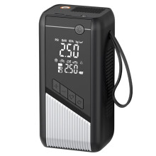 2-in-1 Car Emergency Jump , Air Pump, and Vehicle Rescue Jump Portable LED Light Electric Air Pump