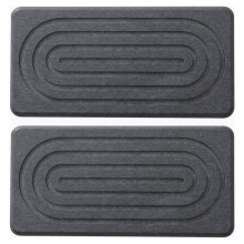 Plateau en Terre de Diatomées - Porte-Savon en Pierre à Séchage Rapide pour Comptoir de Cuisine, Tapis Éponge pour Salle de Bain B