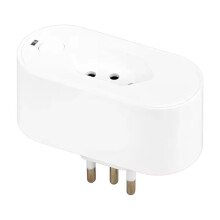 Tuya WIFI Brazil Plug Socket with Power Monitor Voice Works with Home Alexa Outlet 20A BR Plug