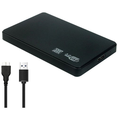 Gabinete Externo para Disco Rígido de 2,5 Polegadas  para USB 3.0 com Velocidade de 5 Gbps para SSD  de 2,5 Polegadas