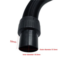 Large Flat Brush and Vacuum Hose Industrial Vacuum Ceaner Set for Wet Dry Vac Dust Collection System