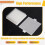 32x32 Square Fuse Bead Boards PLA Clear Pegboards Kits Template Beading Supplies for  Projects, with 2 Small Steps 3