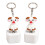 2pcs Cute Sheep Button Toys - Mechanical Keyboard  Tester & Light- Keychain Stress Relief 1