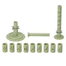9 Shaping Sleeves Modular Clay Bloom Maker DIY Clay Flower Making Tool for Polymer & Modeling Clay Handmade with Clay