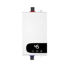 Tankless Water Heater Electric Instant Shower Heating Kit Electric Hot Water Heating Set for Bathroom EU Plug