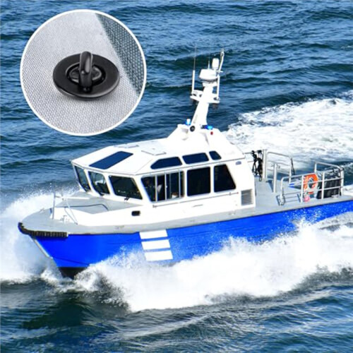 24pcs Marine Grade Twist Lock Fasteners, Rust-Proof Coated Turn Button with Eyelet and Stud Mounting Screws 1