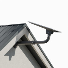 For Starlink V5 Telescopic Mount Fixed Long Arm Adjustable Steel Channel Adapter Wall Roof Bracket Anti Rust A