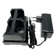 C300 4 Slot Charger for Trimble 54344/92600/92670 GPS 5700/5800/R7/R8 & CHCNAV CHC 2004050017 XB-2 Battery EU Plug