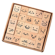 Cute Butterfly Weather Symbols Wood Stamps - DIY Supplies for Scrapbooking,Hobby Crafts,Junk Journaling Emoticon