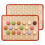 2 Pack Silicone Baking Mats, Nonstick Half Sheet Liners with 30 Circle Guides, Reusable for Cookies and Pastry 1