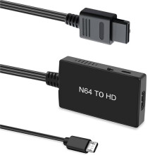 N64 Till -Kompatibel Adapterkonverterare, Konsolkonverterare, Plug & för 64/SNES/NGC/SFC för Gamecube-Konsol