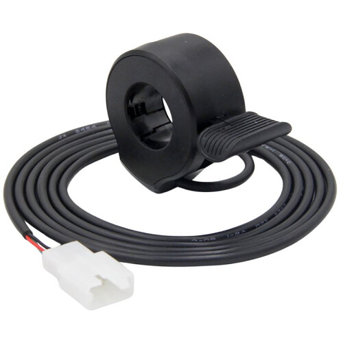 Waterproof Thumb Throttle (with 2.8-Pin Plug) - Replacement Thumb Throttle for E-Bikes/Scooters