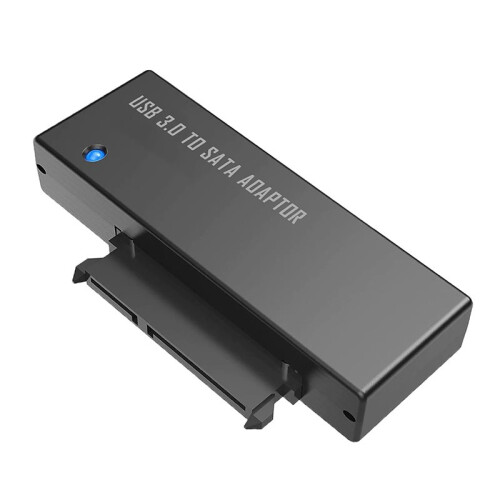 Adaptador USB 3.0 para , Compatível com Discos Rígidos Externos de 2,5/3,5 Polegadas (HDD/SSD) e Unidades Ópticas - Plugue Americano