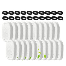 40er-Pack Katzenbrunnenfilter für 108/3,2-Liter- und 67-Oz/2-Liter-Edelstahl-Wasserspender für Haustiere (Katzen-/Hundebrunnenfilter)