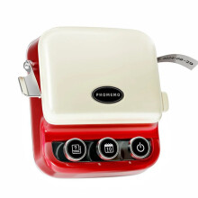 Phomemo P15 Label Printer Gift Label Printer Ribbon Label Printer -Enabled Printing Rechargeable for Name Tag A
