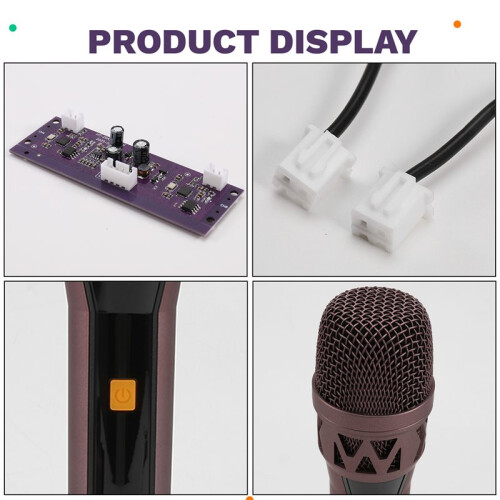 Microfono Wireless Portatile per Karaoke Domestico e Conferenze, Microfono con Altoparlante e Trolley per Karaoke e Canto . 1