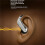 6.1 Headset AI Translation Feature  Digital Display Dual Earhook Headset Compact Portable Headphones B 10