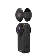 Silicone Protective Case for  X6 Anti-Scratch Body Lens Protection Cover for Insta360X6 Camera Accessories Red