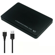 2.5-Inch to USB 3.0 Hard Drive Enclosure 5Gbps External Hard Drive Box Mobile HDD Case for 2.5 Inch SSD
