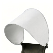 Auvent de Chaise Universel à Clipser, Protection UV UPF50+, Portable, Pliable, pour la Plage, le Camping et la Pêche