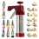Cookie Press Set with 13 Cookie Pattern Discs and 8 Icing Nozzles, Bringing You Joyful Baking Experience 1