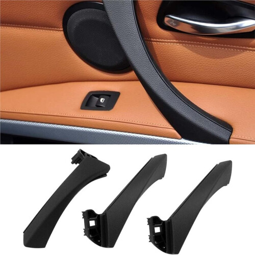 Interior Door Pull Handle Set 51417230849 51417230850 for  E90 E91 E92 E93 3 Series 2006-2012 Replacement Accessories 1