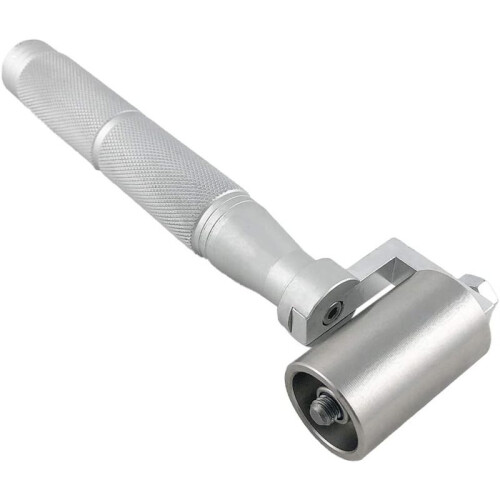 1.57" Stainless Steel Home Wallpaper Seam Roller Wall Paper Construction Tool Seam Flat Roller Paint Tool