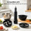 Replace the Connecting Shaft for  Food Processor BN600 BN601 BN602 (Disc Spindle), 72 Oz, Clear 4