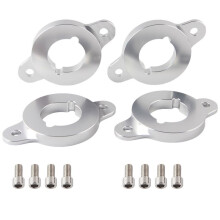 Coilpack Adapter Plates Billet Aluminum for GLI 1.8T 2.0TFSI Silvery