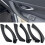 Interior Door Pull Handle Set 51417230849 51417230850 for  E90 E91 E92 E93 3 Series 2006-2012 Replacement Accessories 3