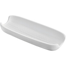 4pcs Ceramic Select Corn Cob Holders Corn Cob Dishes, Corn the Cob Trays for Dining Dish Tableware Accessories