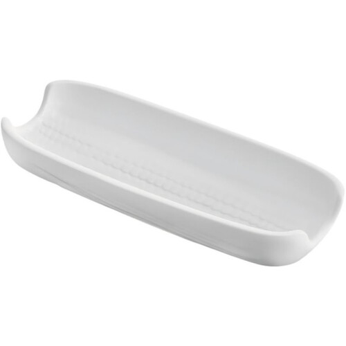 4pcs Ceramic Select Corn Cob Holders Corn Cob Dishes, Corn  the Cob Trays for Dining Dish Tableware Accessories