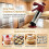 Cookie Press Set with 13 Cookie Pattern Discs and 8 Icing Nozzles, Bringing You Joyful Baking Experience 5